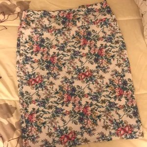 Lularoe Floral Skirt